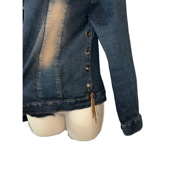 Love U.S.A Y2K Womens Jacket Size Large - Picture 4 of 9